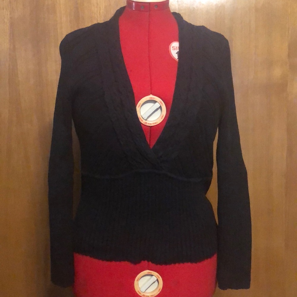 {axcess} black v-neck sweater